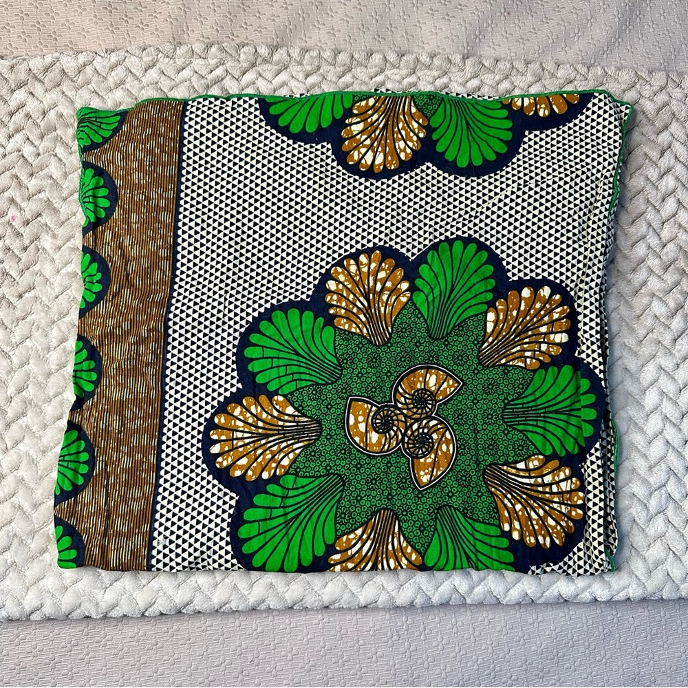 Cee Cee’s Closet green & navy headwrap